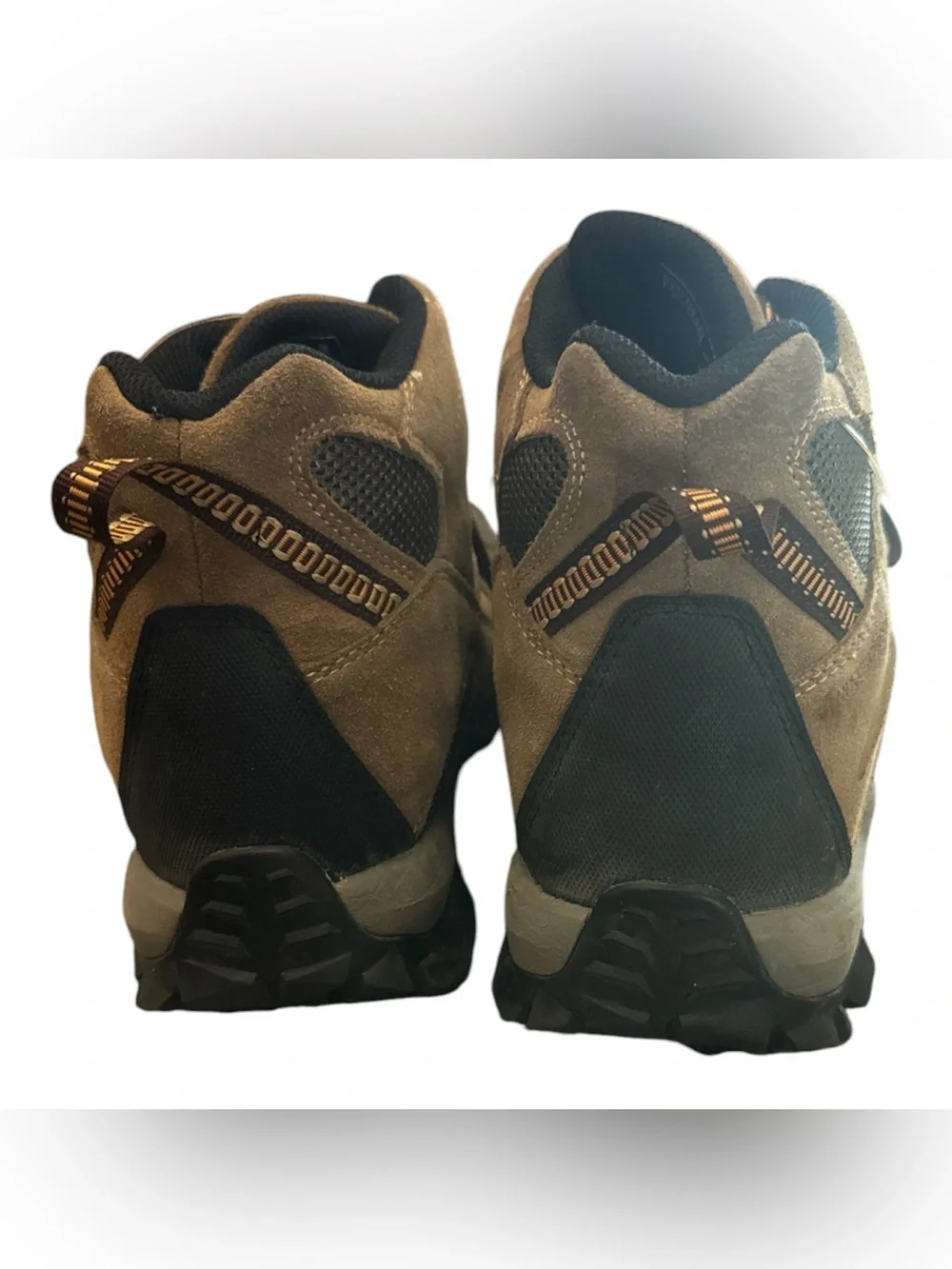 Red Head Men's Brown Trail Hiking Shoes - Durable Outdoor Footwear Work Boots
